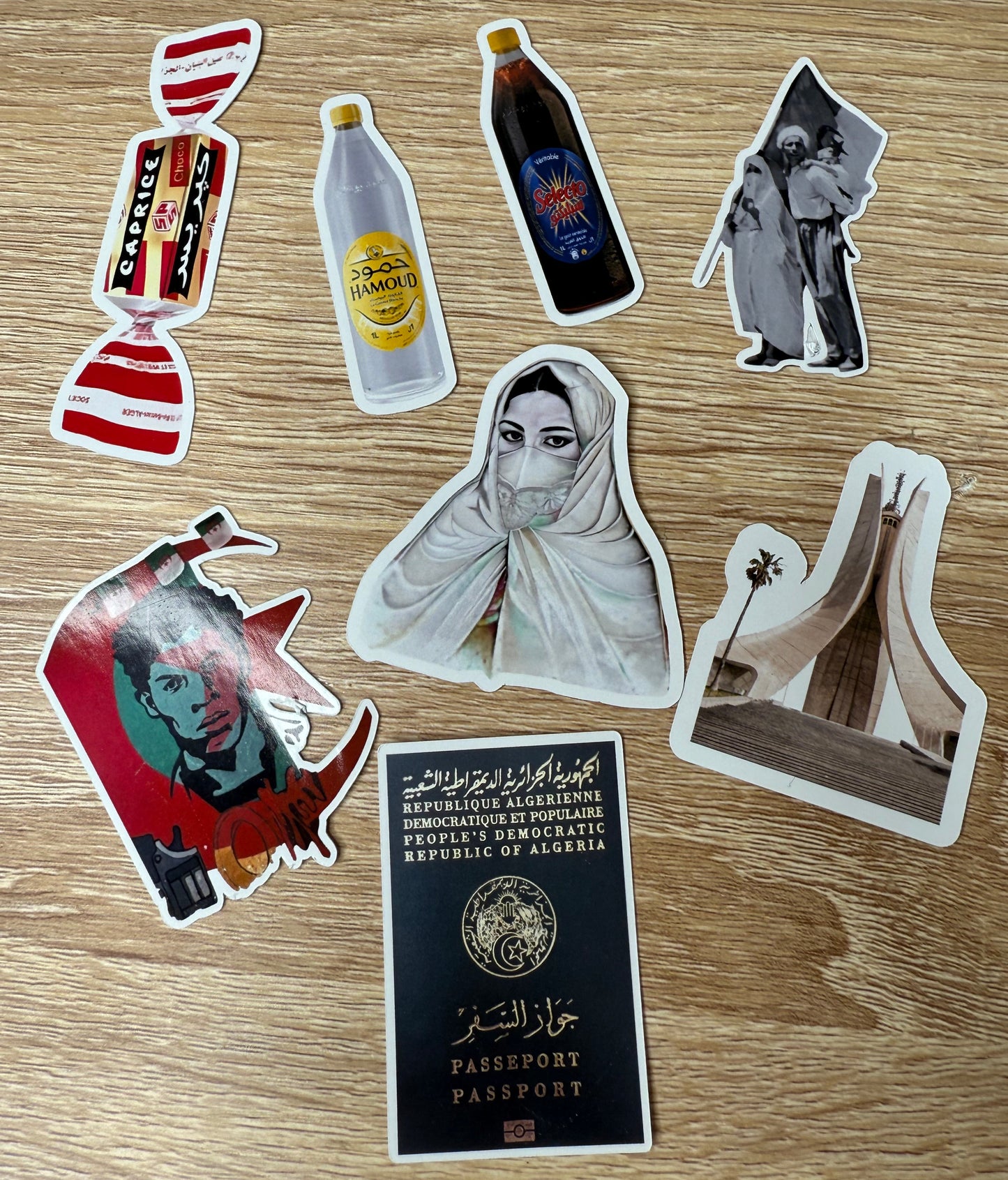 Pack « Ya Dzayer » : 8 Stickers 100% Algériens