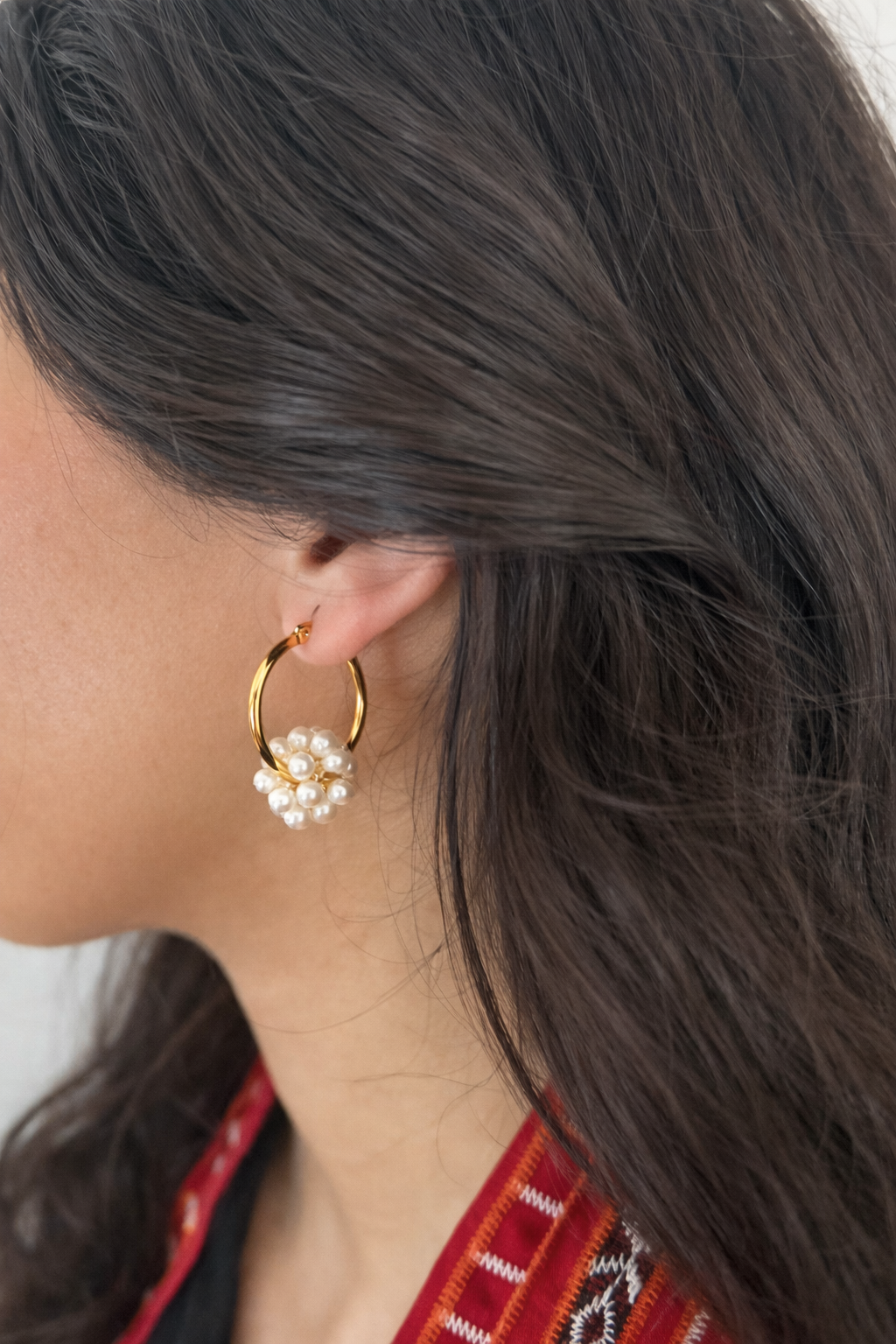 Boucles d'oreilles Perles d'Alger